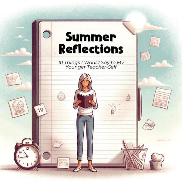 Summer Reflections: Ten Things I Would Say to My Younger Teacher-Self